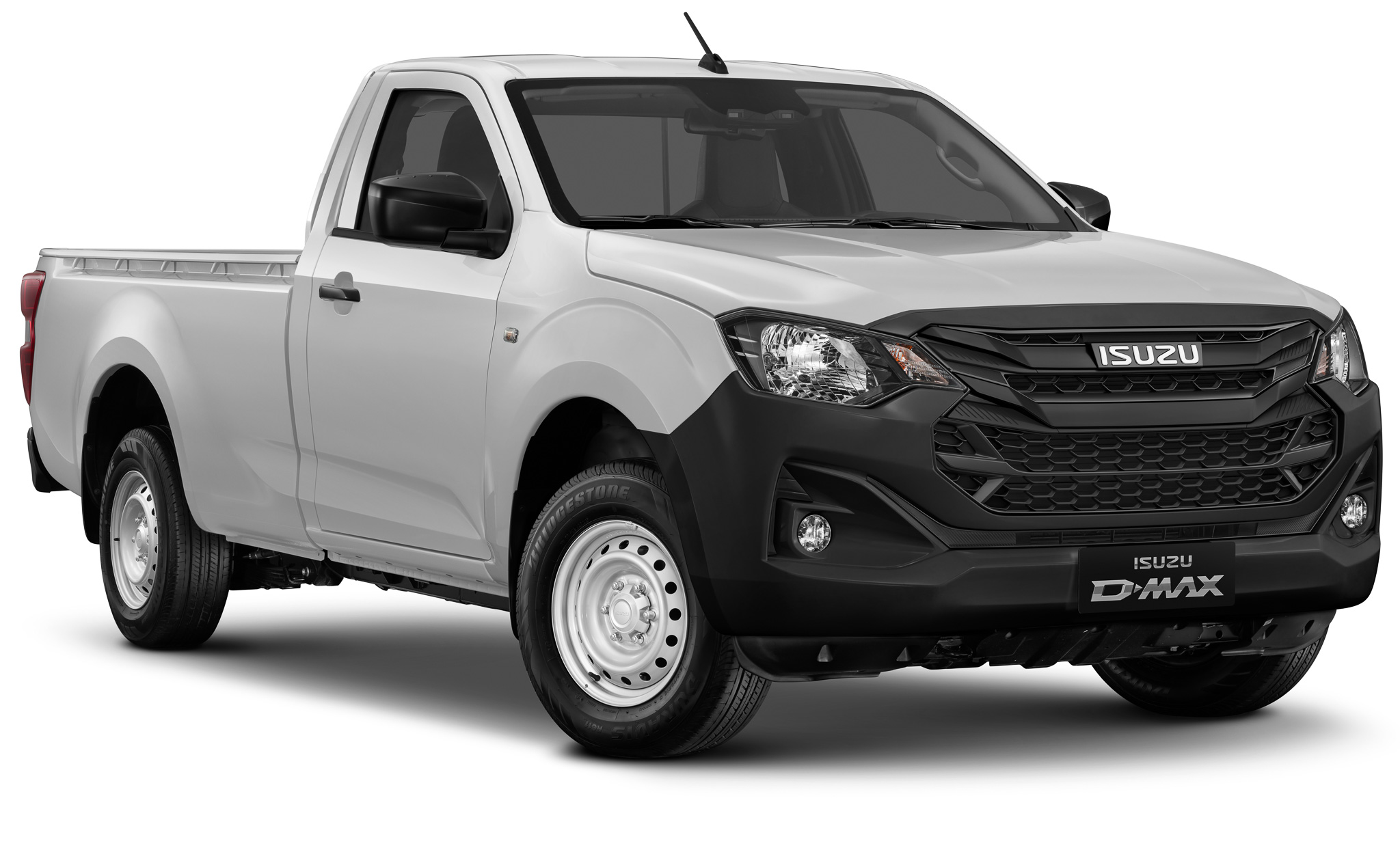 single-Front-Splash-White Single Cab – Utility - Image 1